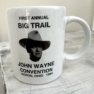 John Wayne Big Trail Mug 1994